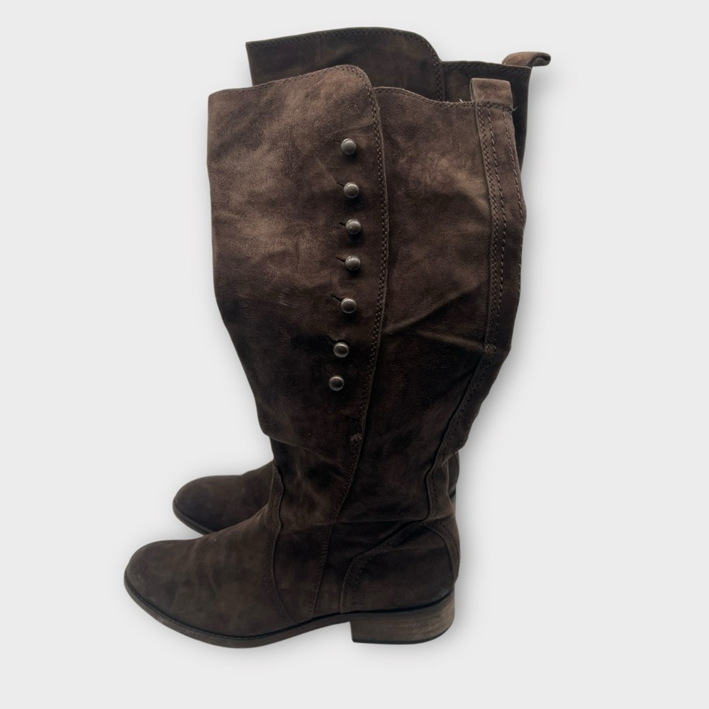 Spirit By Lucchese Annie Riding Boots Women’s Size 8.5 Leather Suede Great Cond! - Picture 3 of 7